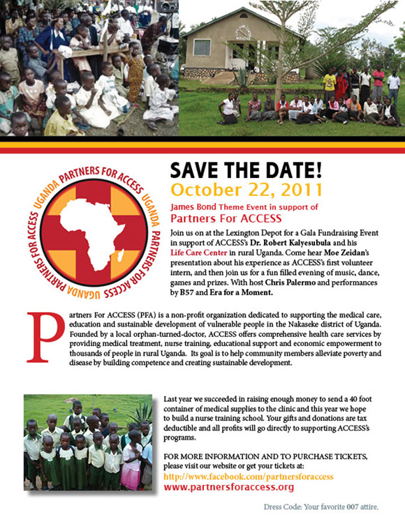 bond fundraiser ugana