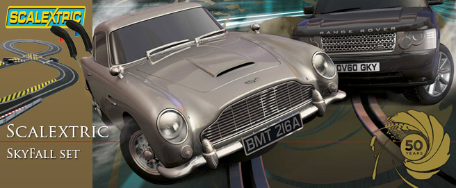 Scalextric SkyFall set Scalextric SkyFall set