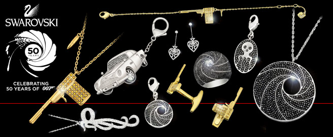 Swarovski James Bond collection now available Swarovski James Bond collection now available