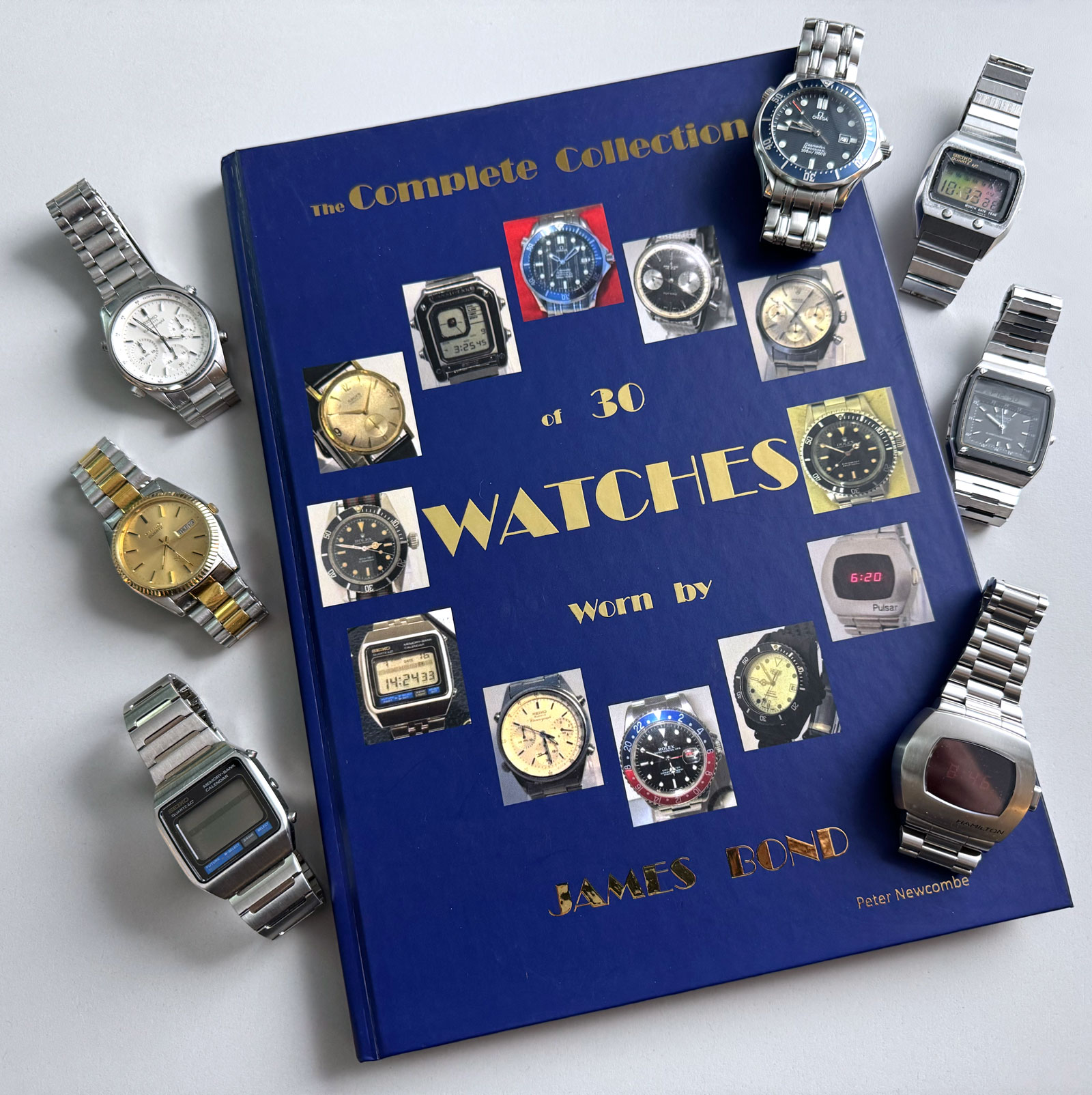 The Complete Collection of 30 Watches worn by James Bond