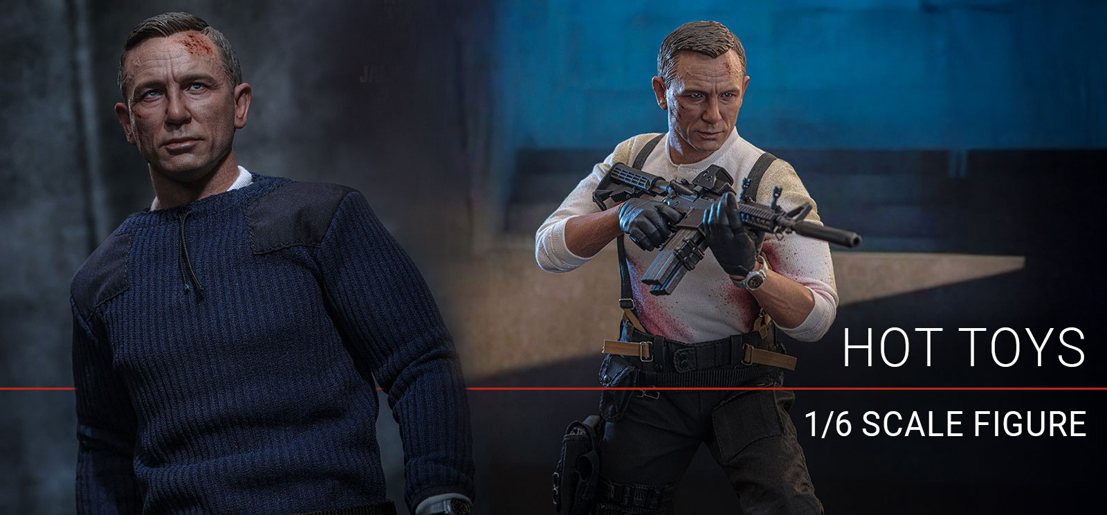 Hot Toys Commando Outfit James Bond figure 1/6 scale