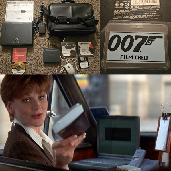 Gateway2000 laptop tomorrow never dies moneypenny bruce feirstein for sale ebay