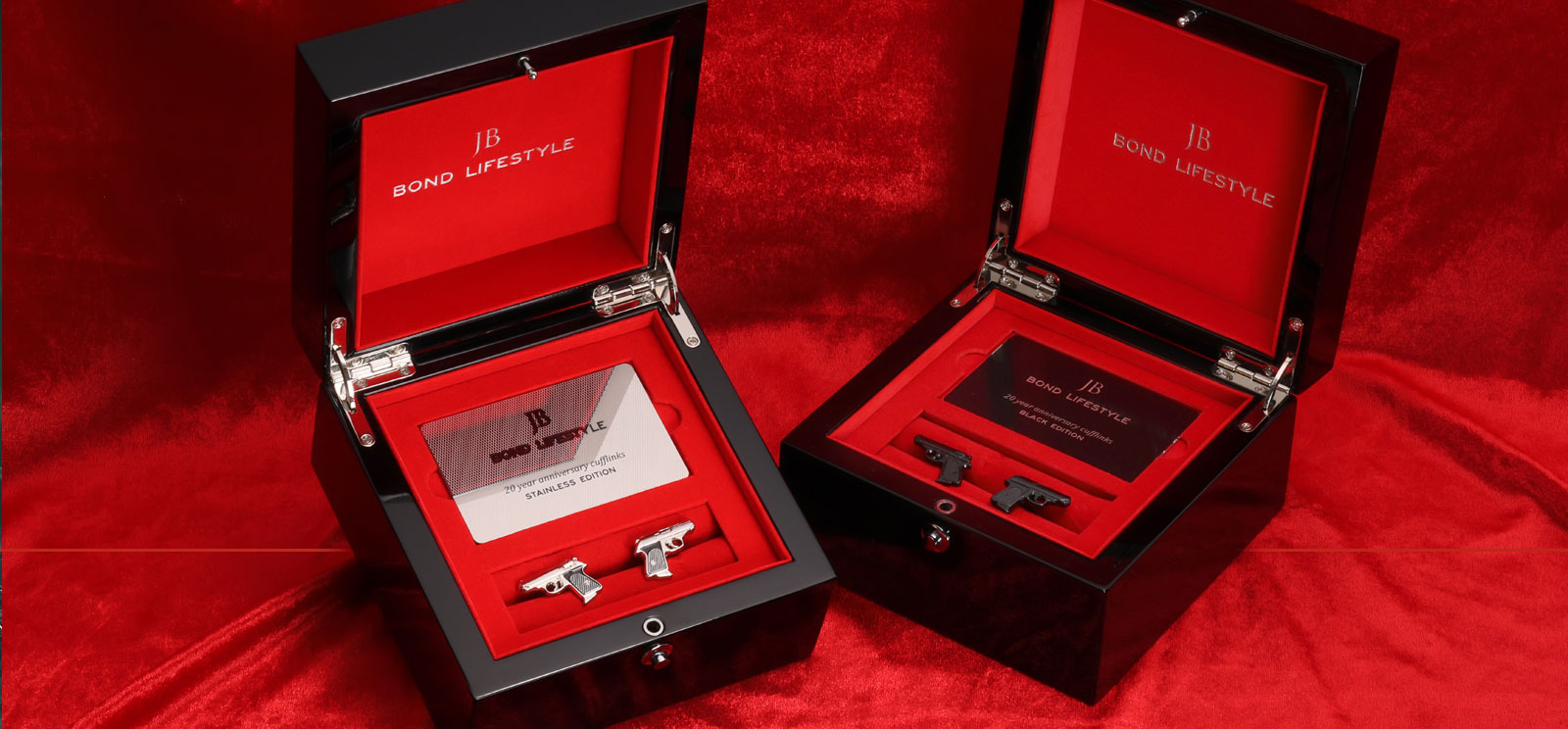 Bond Lifestyle 20 Year Anniversary Cufflinks