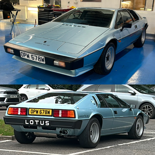 Rare 1981 Lotus Esprit S3 prototype with Bond-related provenance offered for sale