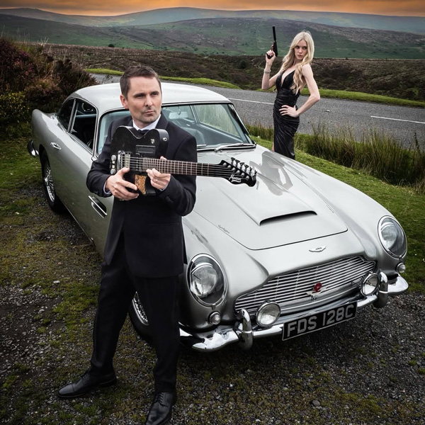 Aston Martin DB5 Featured in Bond-inspired campaign with Matthew Bellamy