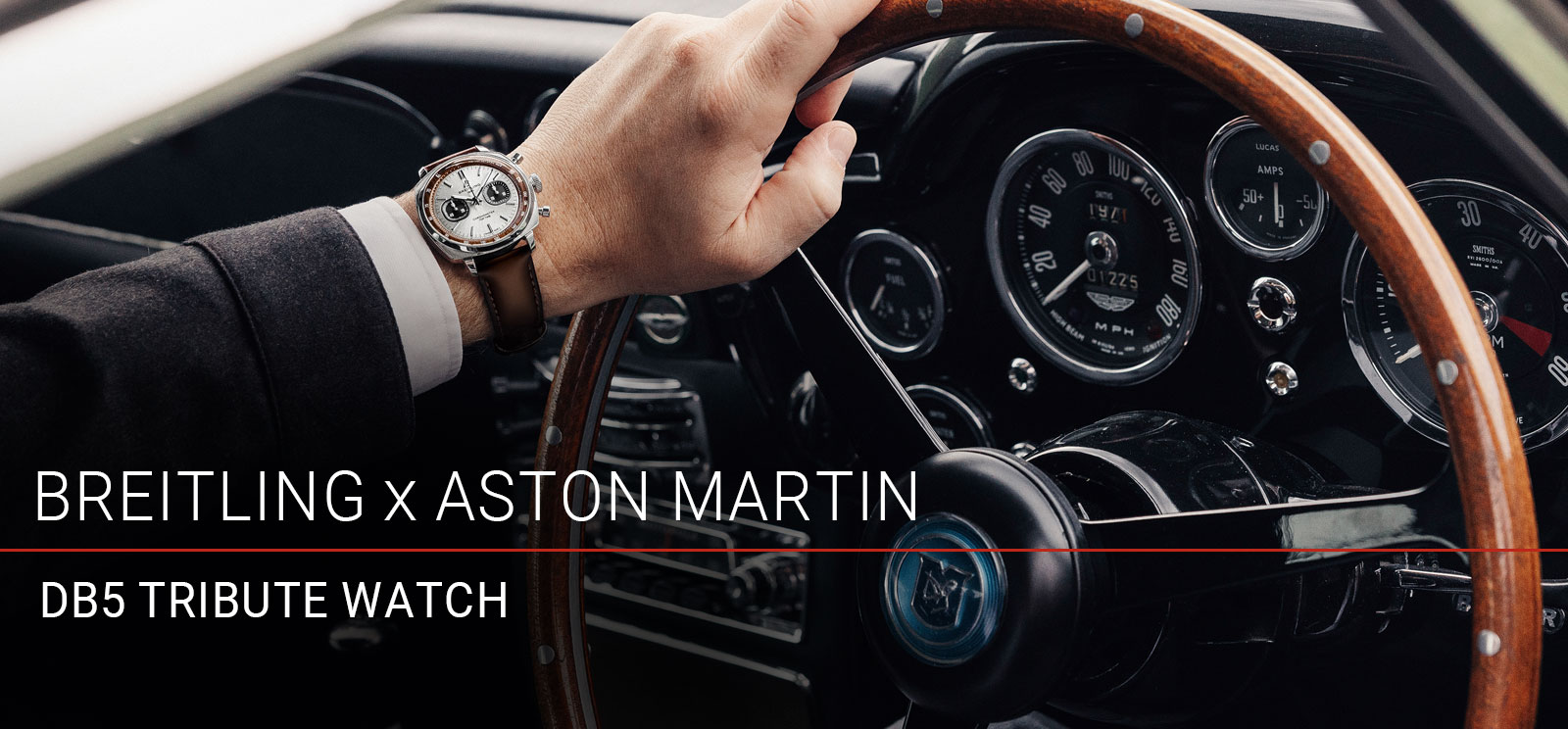 Breitling Aston Martin DB5 tribute watch