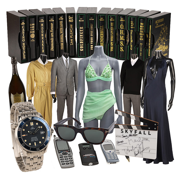 James Bond Skyfall Suit and Paloma Dress lead Propstore Bond Auction