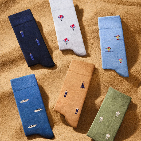 The London Sock Exchange unveils The Spy Who Loved Me sock giftbox