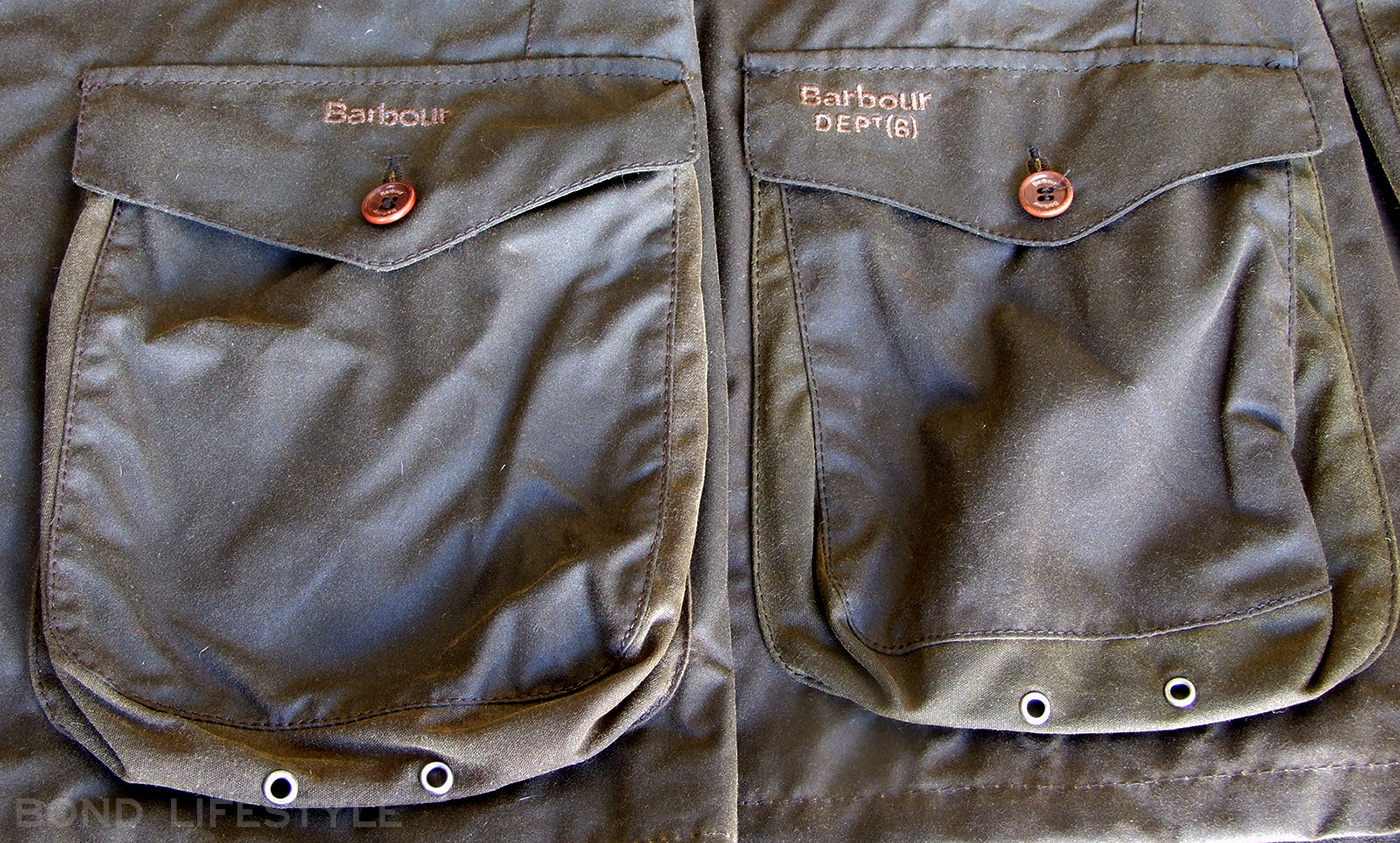 barbour department b commander jacket