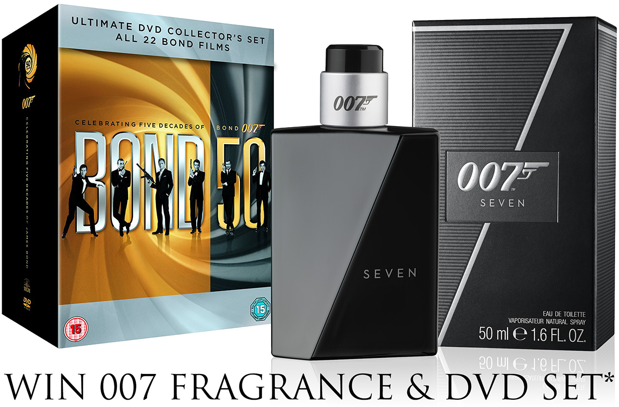 43 Bond Lifestyle Contest: Win 007 SEVEN Fragrance and James Bond DVD Collection | Lifestyle