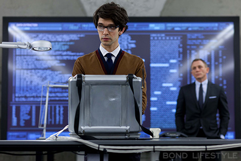 Ben Whishaw a Q in SkyFall