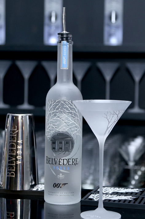 Win a limited edition 007 SPECTRE bottle Of Belvedere Vodka
