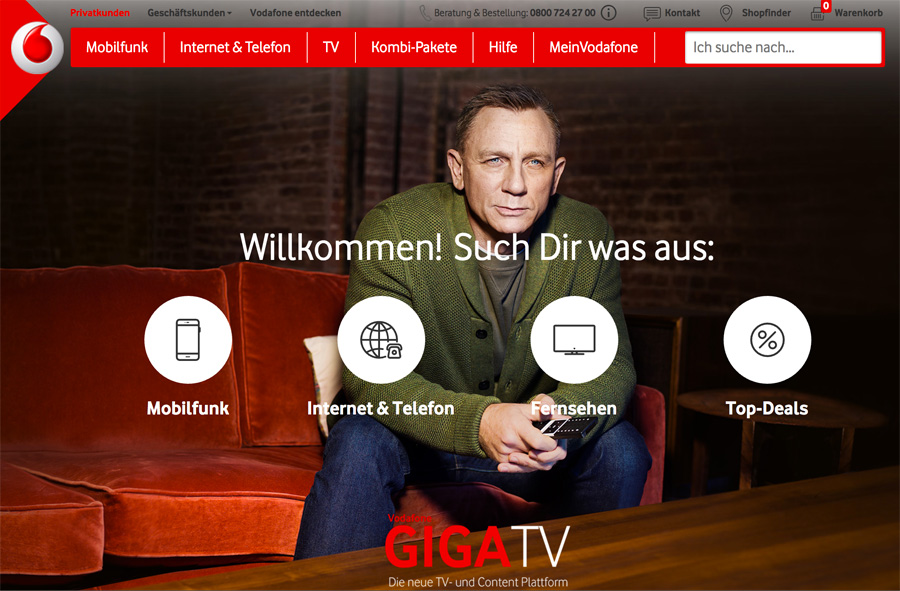 Vodafone Germany selects Metrological for GigaTV apps and OTT experience