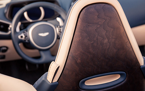 Aston Martin DB11 Volante seat