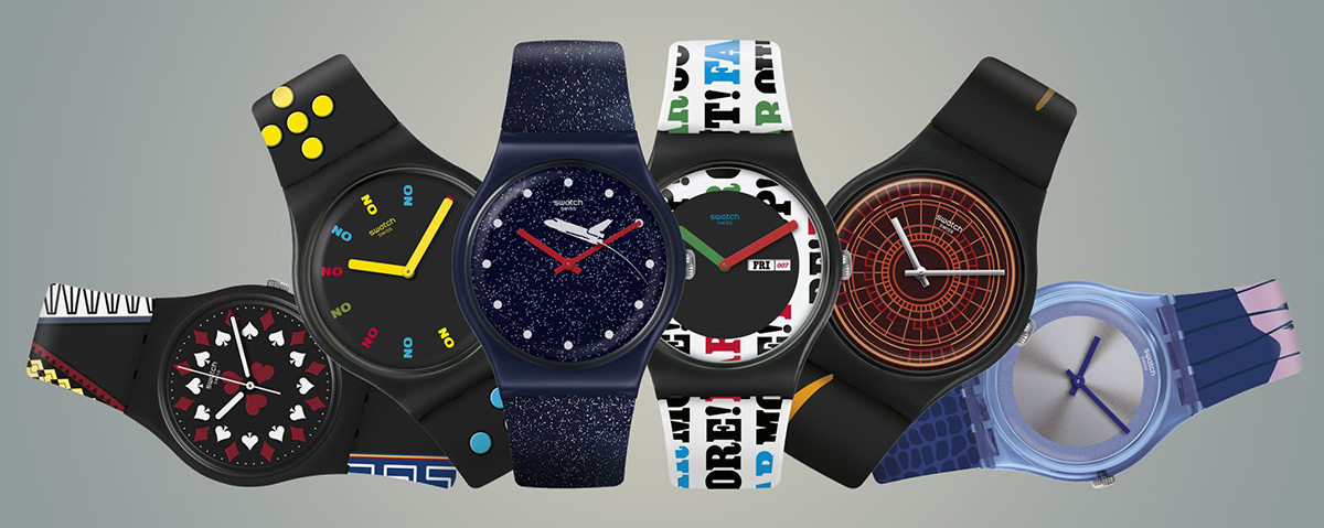 Swatch James Bond 007 watch collection 