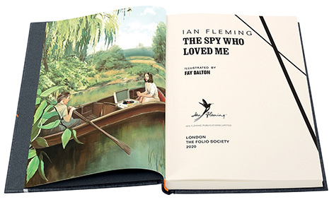 The Spy Who Loved Me Ian Fleming James Bond Folio Society illustration