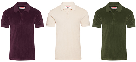 Orlebar Brown 007 reimagined Dr No Toweling Polo