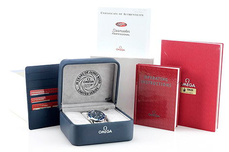Prop Store auction omega seamaster 40 years anniversary