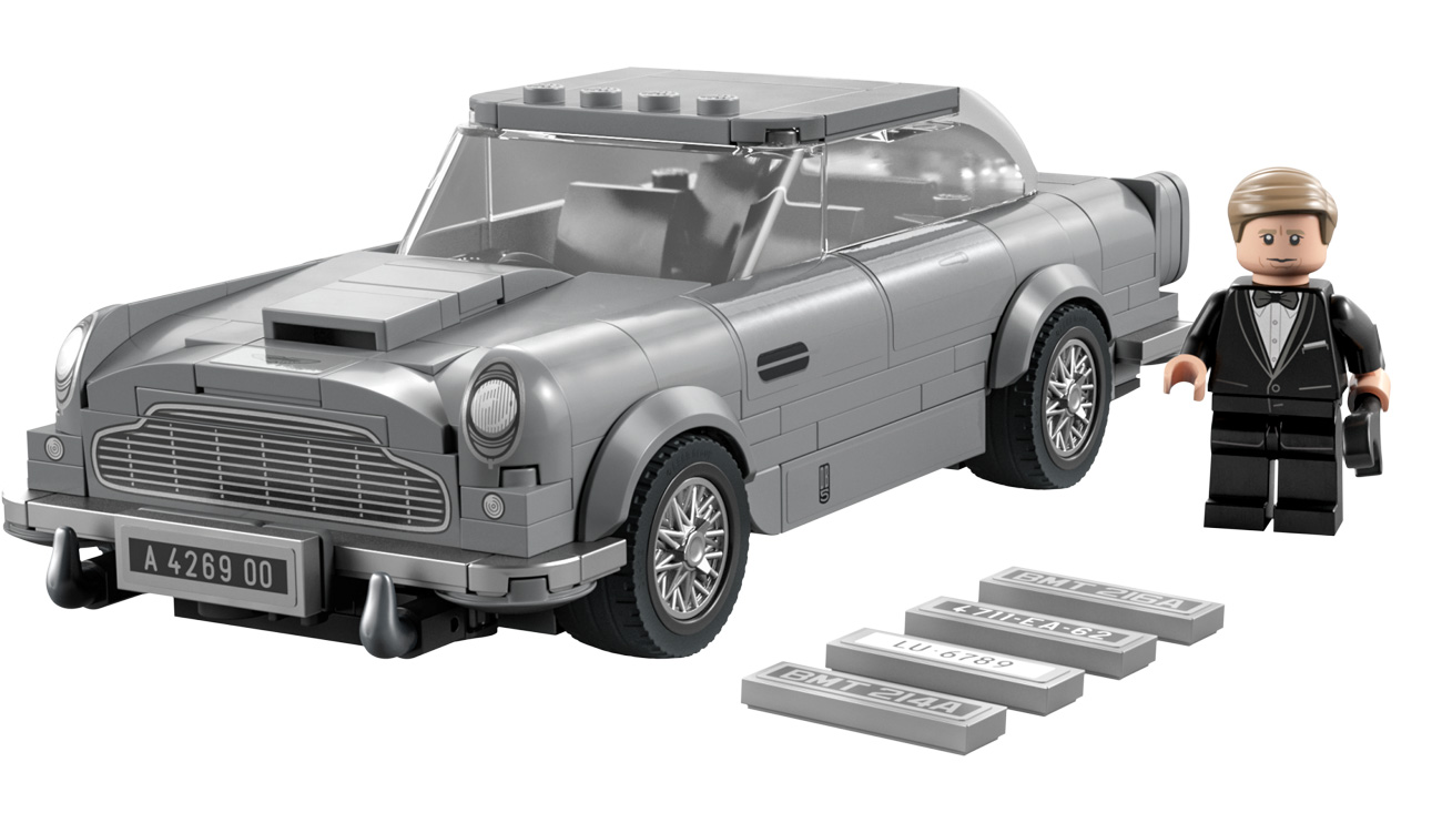 LEGO Reveals a James Bond 1964 Aston Martin DB5 Car Set - New