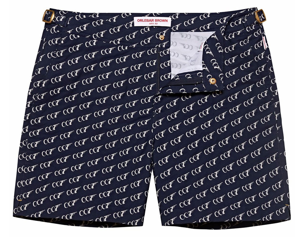 Orlebar Brown 007 bulldog shorts navy