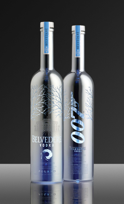 Secret Agent-Honoring Vodkas : 007 Belvedere