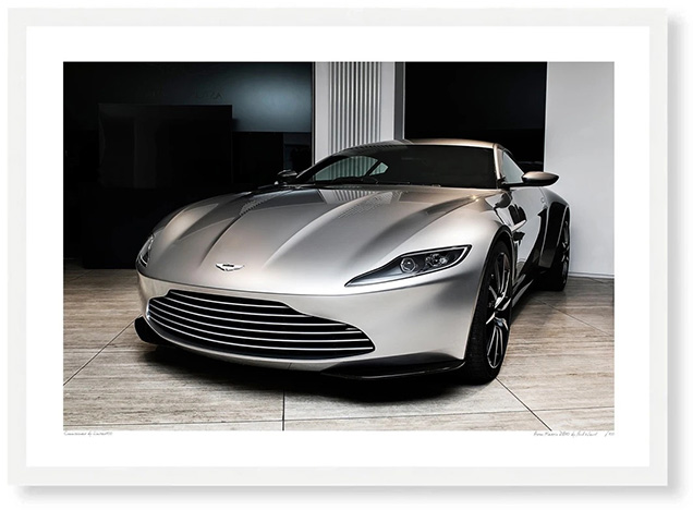 Aston Martin DB10 photoprint