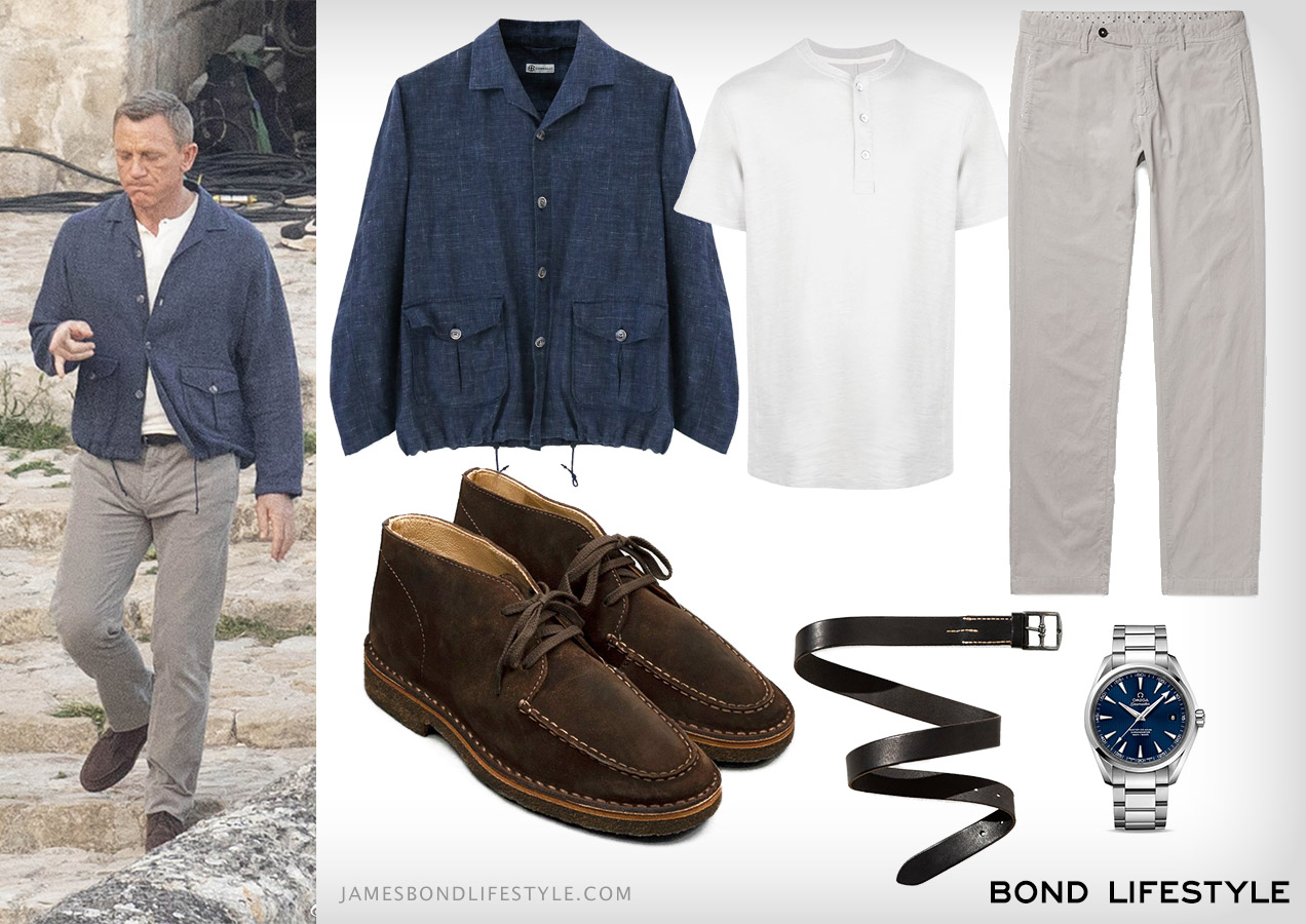 No Time To Die Matera Romantic Outfit | Bond Lifestyle