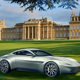 Aston Martin DB10 at Blenheim Palace