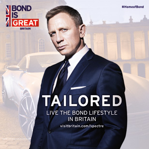 VisitBritain launches Bond is GREAT campaign