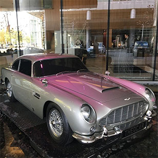 Aston Martin DB5 James Bond 007 model car for sale on eBay