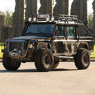 Land Rover Defender SVX SPECTRE edition at RM Sotheby's in Essen