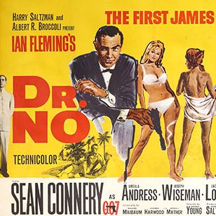 20000 for rare James Bond Dr No poster at Ewbanks