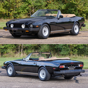 Cubby Broccoli 1987 Aston Martin V8 Volante on auction