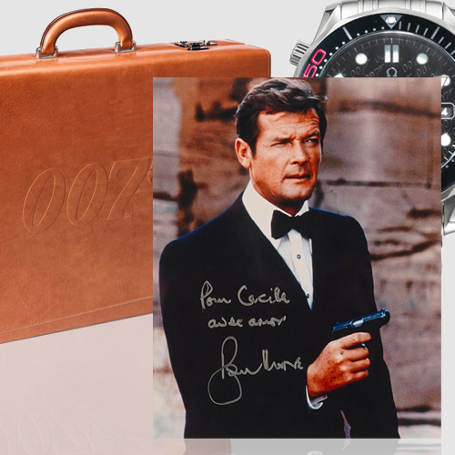 Auction results Sir Roger Moore Personal Collection auction