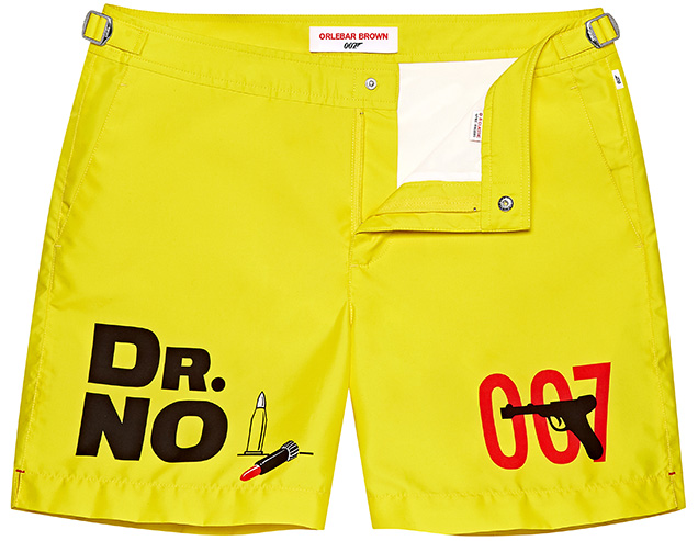 Orlebar Brown Dr No Photographic Print Bulldog Swim Shorts