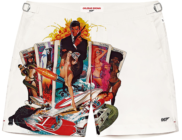 Orlebar Brown Live And Let Die Photographic Print Bulldog Swim Shorts
