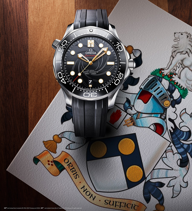 Omega Seamaster 300M James Bond Limited Edition, celebrates On her Majesty's Secret Service