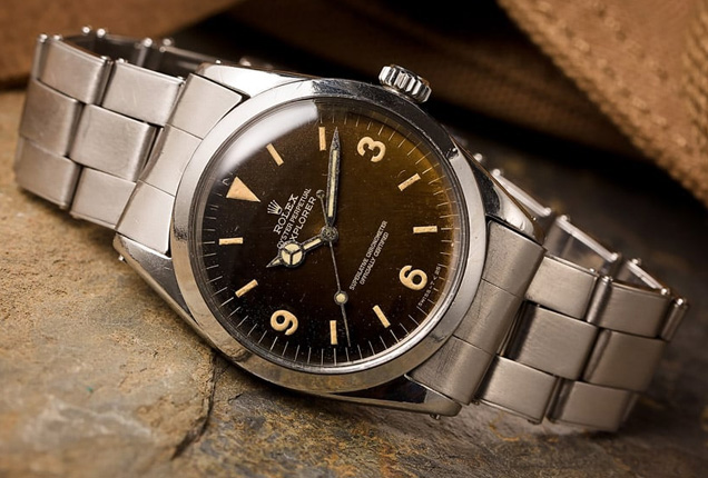 James Bond creator Ian Fleming wore a Rolex Oyster Perpetual Explorer 1016.