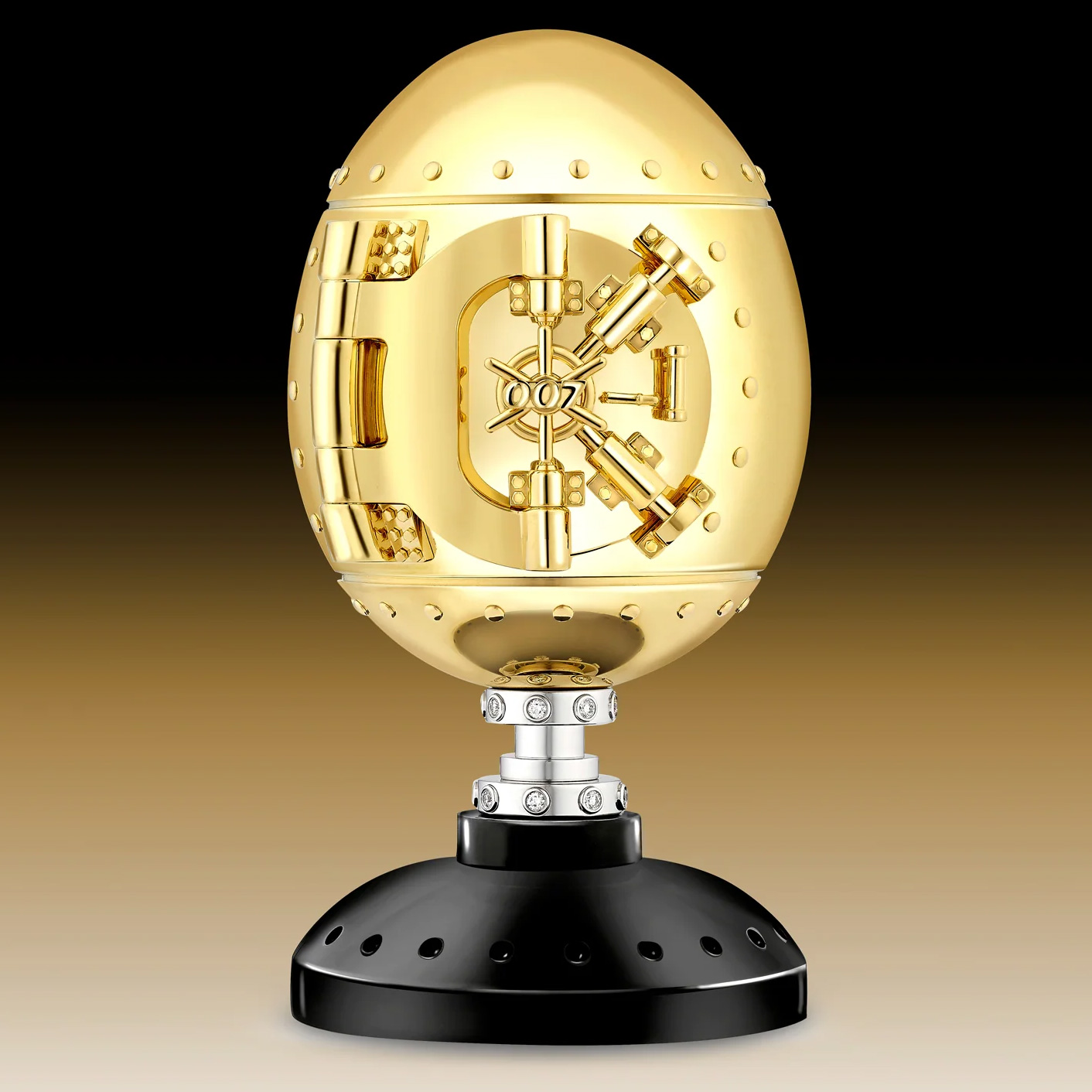 Fabergé x 007 Limited Edition Goldfinger Egg Objet