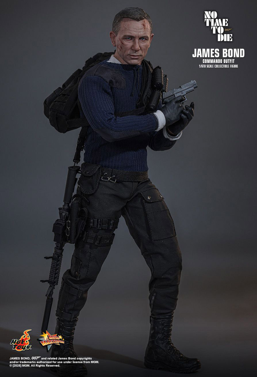 Hot Toys 1 6th scale Commando Outfit James Bond No Time To Die full