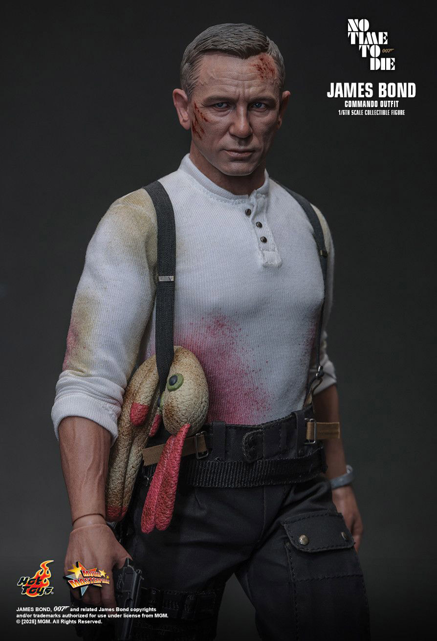 Hot Toys 1 6th scale Commando Outfit James Bond No Time To Die dou dou