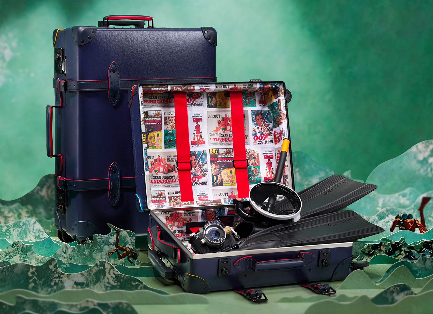 Globe-Trotter Thunderball Collection Lifestyle