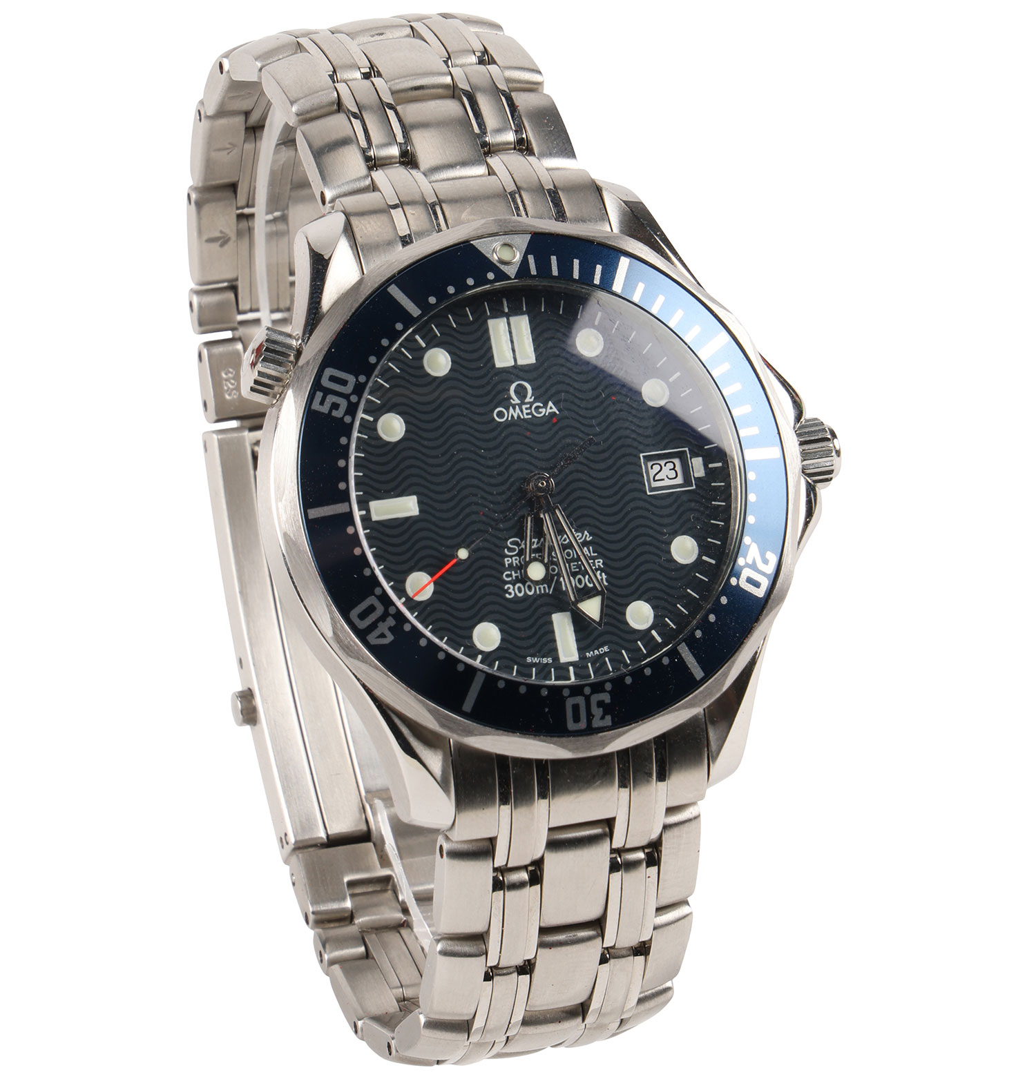 Lot 771 James Bond Pierce Brosnan SFX Reference Omega Seamaster Professional 300M Automatic Chronometer TND TWINE DAD