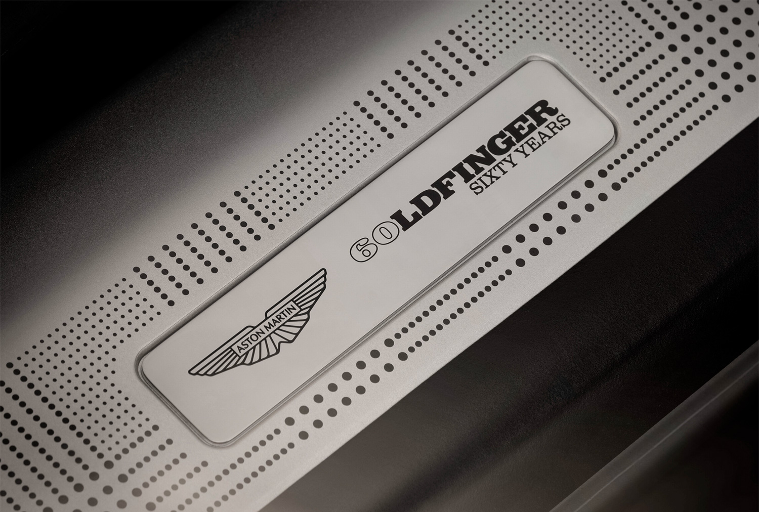 Aston Martin DB12 Goldfinger 007 Special Edition at Christie’s Charity Auction badge