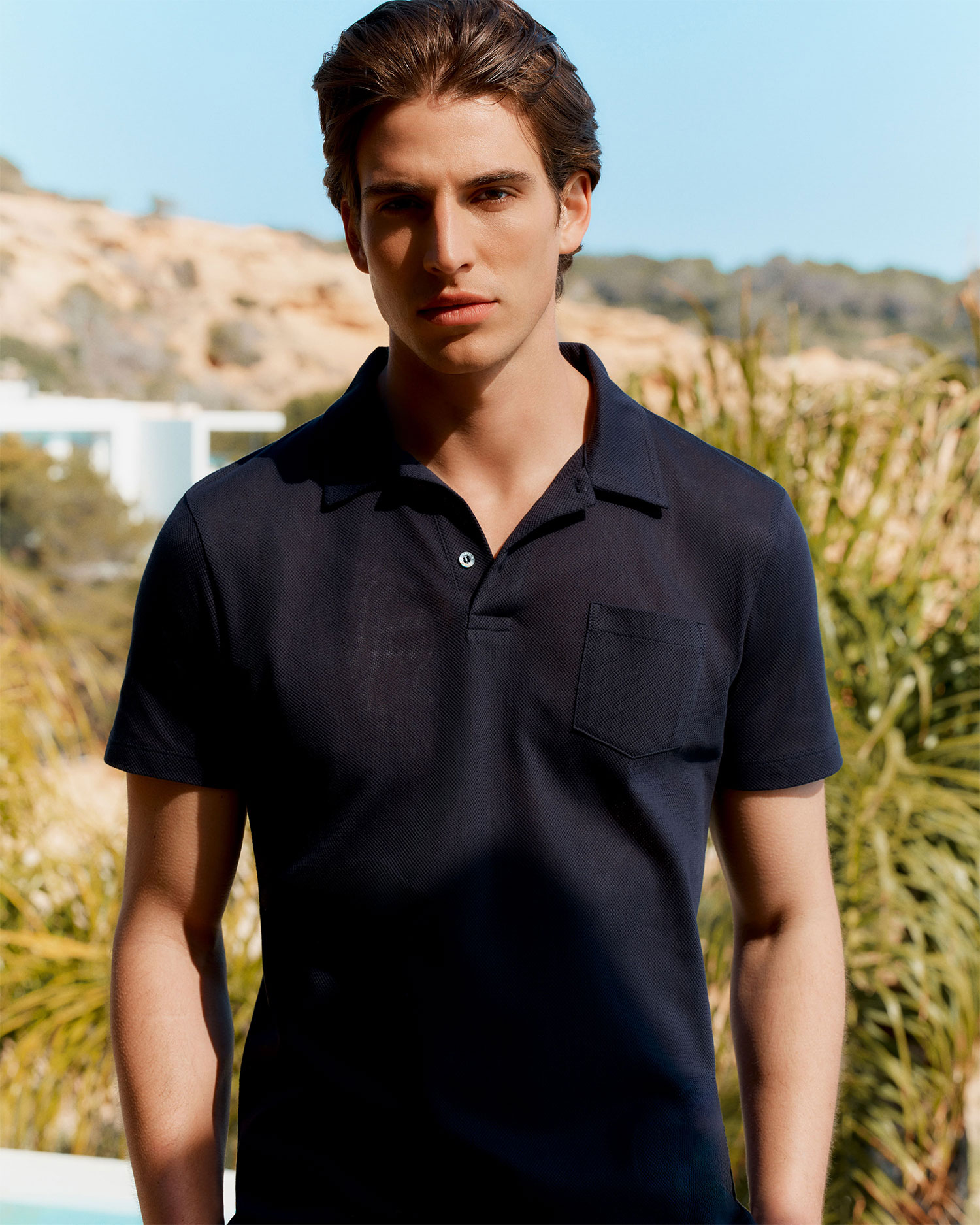 Sunspel celebrates Casino Royale 20 Year Anniversary with limited edition Sea Island Cotton Riviera Polo 1
