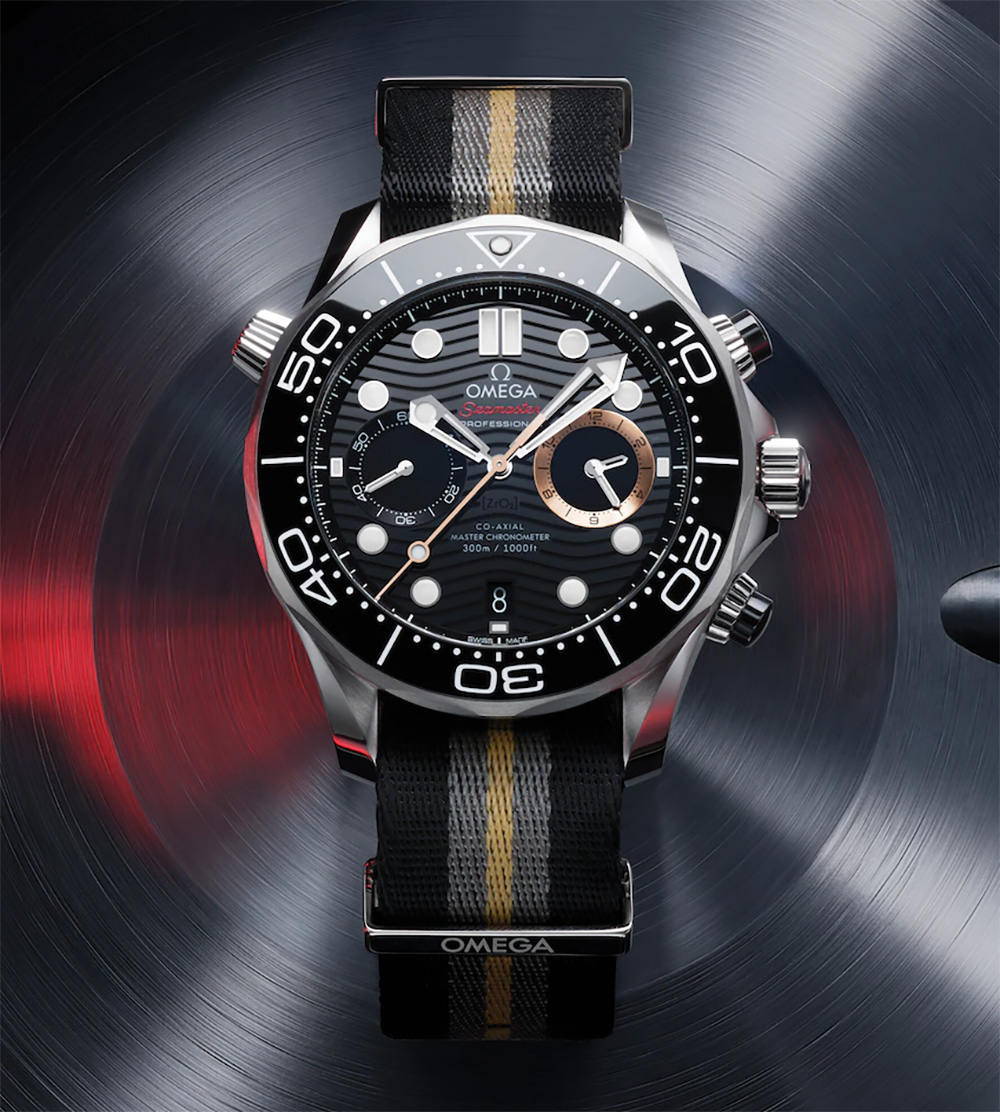 Omega Seamaster Diver 300M Chronograph 007 First Light 210.32.44.51.01.002