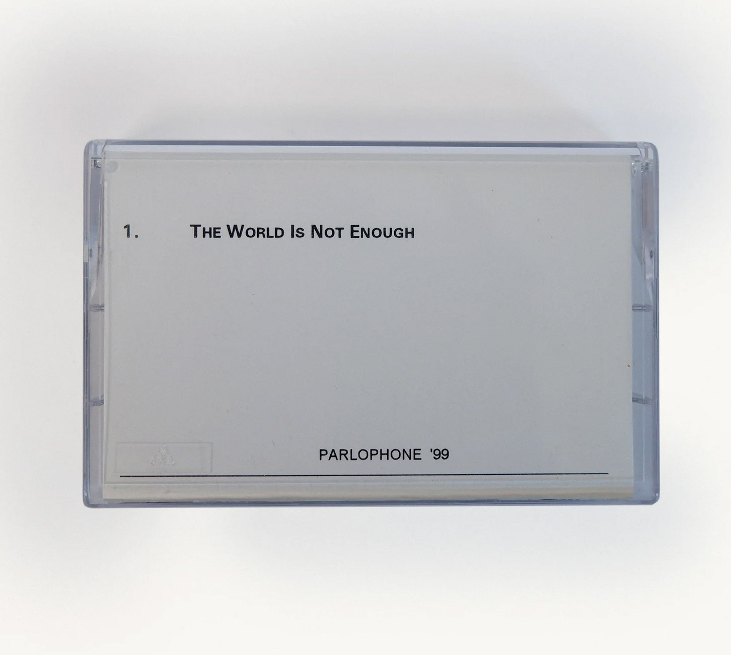 The World Is Not Enough recorded by Chris Martin Auction Cassette Tape 1