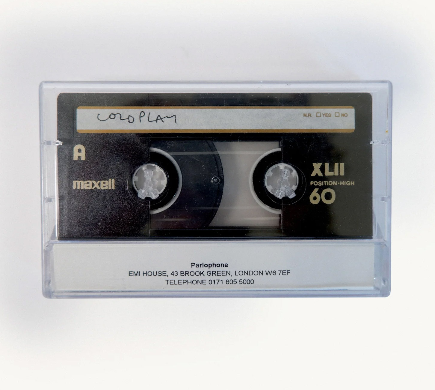 The World Is Not Enough recorded by Chris Martin Auction Cassette Tape 1