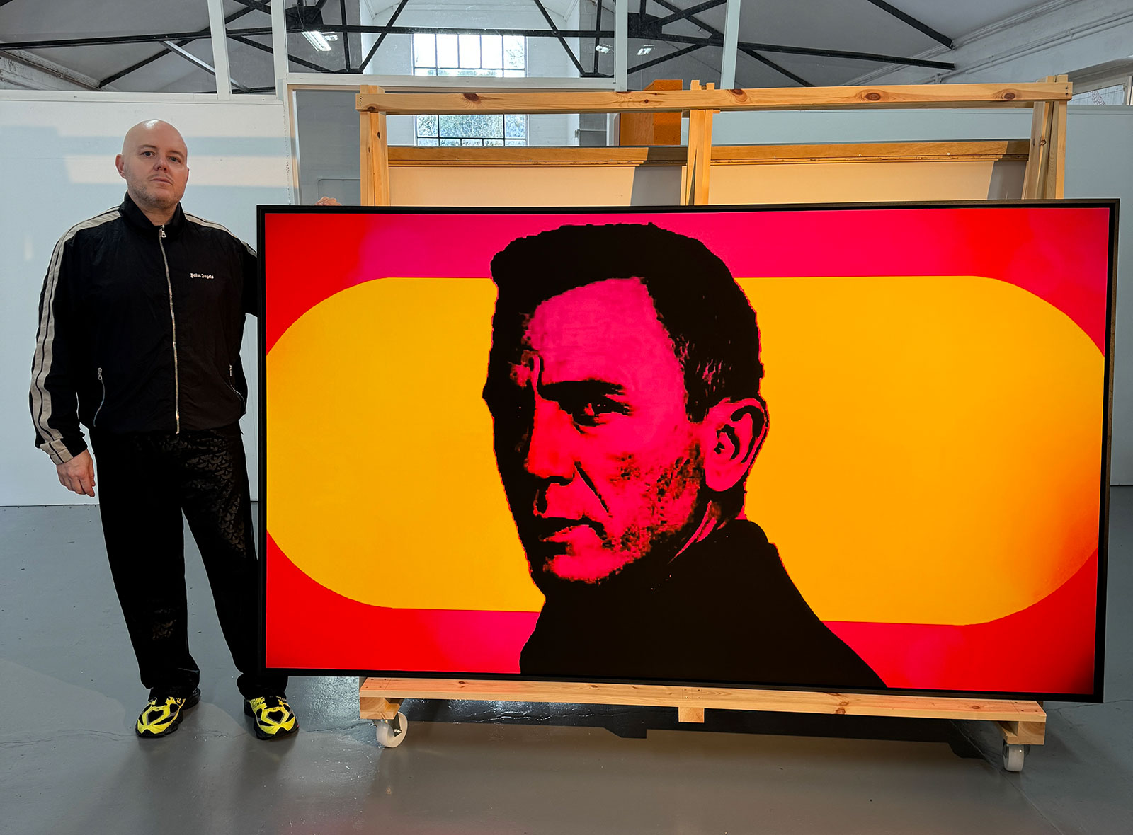 Lincoln Townley Daniel Craig Malibu Sunset Screen Print original