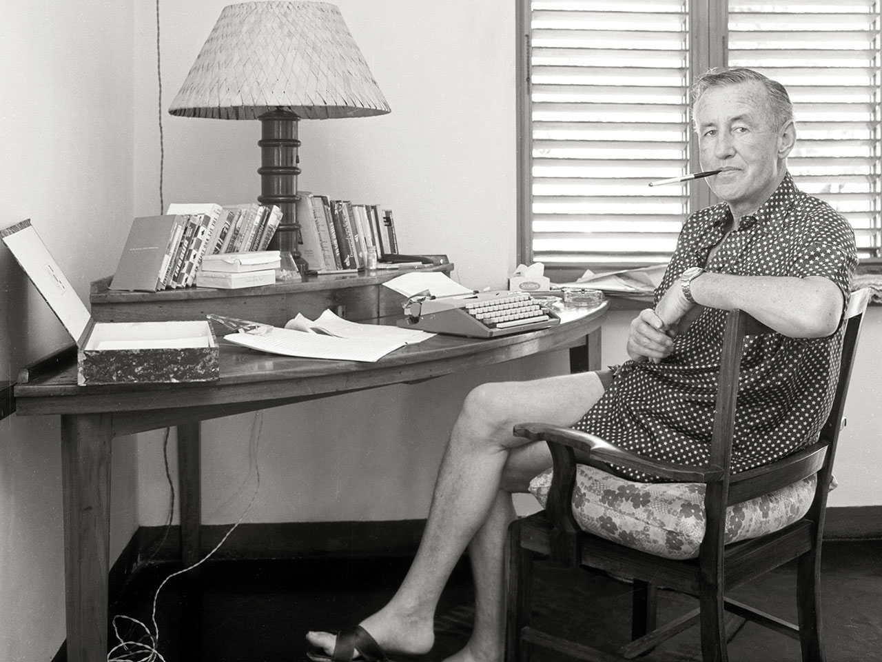 ian fleming in goldeneye villa jamaica